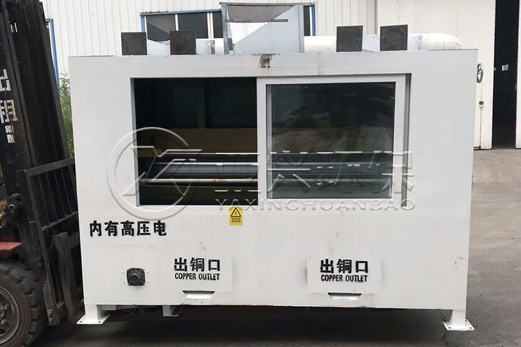 1800型靜電分離機發貨（huò）現場（chǎng）
